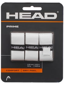 Head Prime Overgrip 3 Pack White