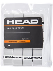 Head Prime Tour Overgrip 12 Pack Grey