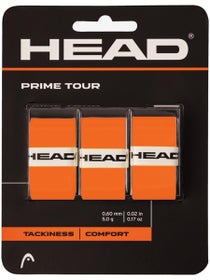 Overgrips HEAD Prime Tour - Naranja (Pack de 3)