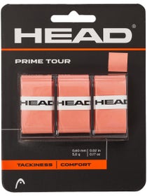 Head Prime Tour Overgrip 3 Pack Radical Red