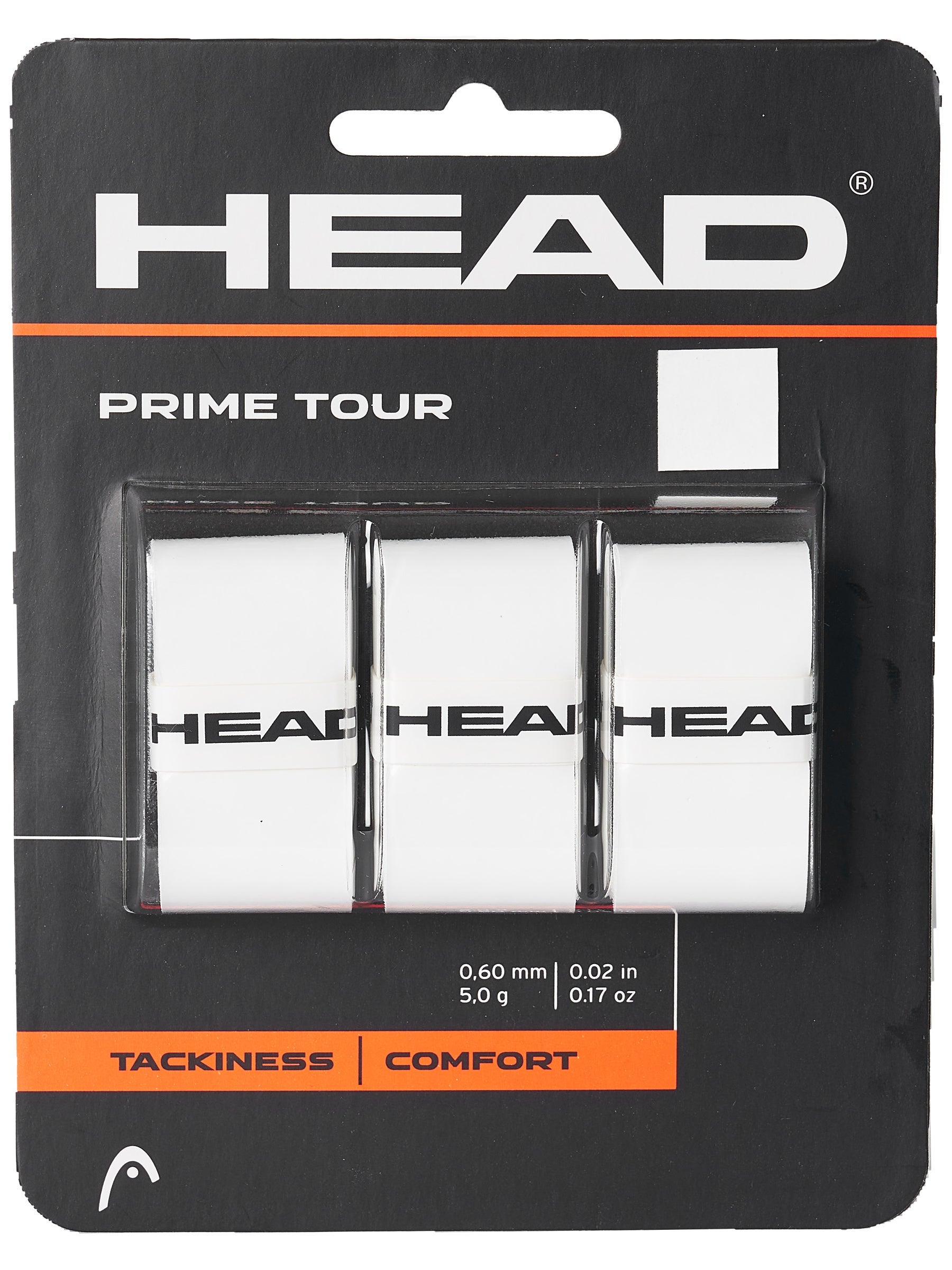 Three of Head Prime OverGrip 3 pack 9 overgrips total 3 