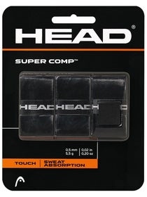 Head Supercomp Overgrips Black