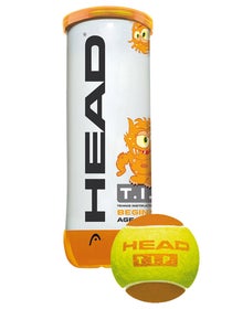 Head TIP Orange Tennis 3 Ball Can