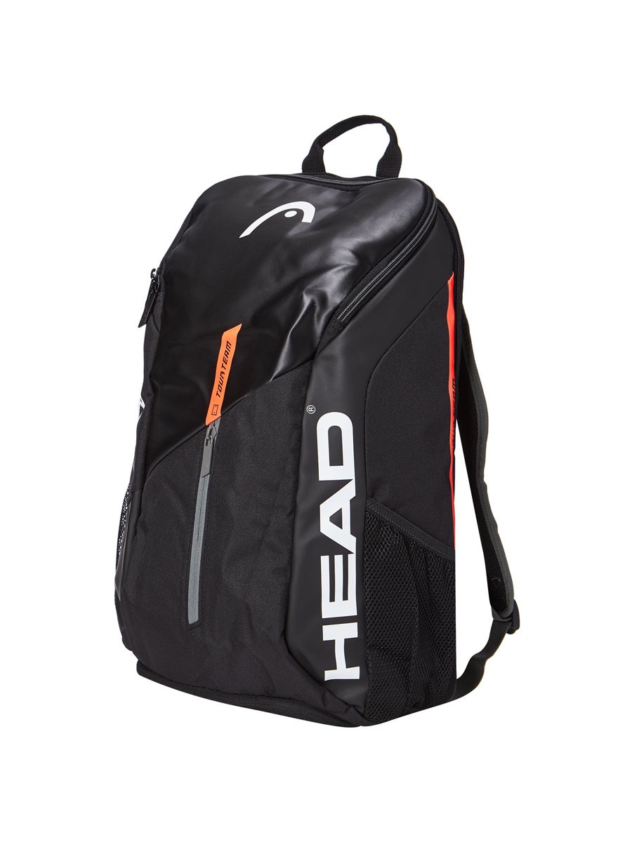 HEAD Tour Team Backpack Tennistasche Rucksack Schlägerfach Unisex schwarz grau 