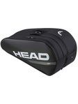 Borsa per racchette Head Tour Team L Nero/Bianco 