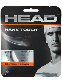 Head Hawk Touch 1.30mm Tennissaite (Anthrazit) - 12m Set