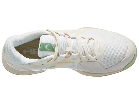 Zapatillas mujer HEAD Sprint Team 4.0 Chalk White Lt Green TIERRA BATIDA
