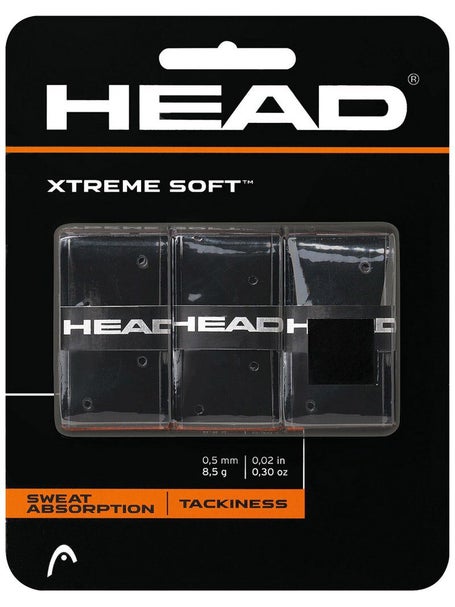 Overgrip HEAD XtremeSoft Conf. da 3 Nero