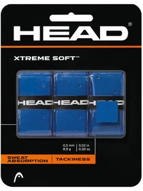 3 surgrips HEAD XtremeSoft bleus