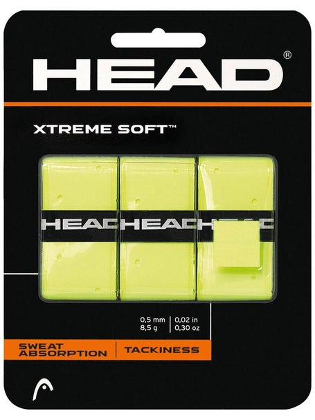 Overgrip HEAD XtremeSoft Conf. da 3 Giallo
