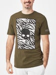 Camiseta manga corta unisex Hydrogen Tennis Court Zebra