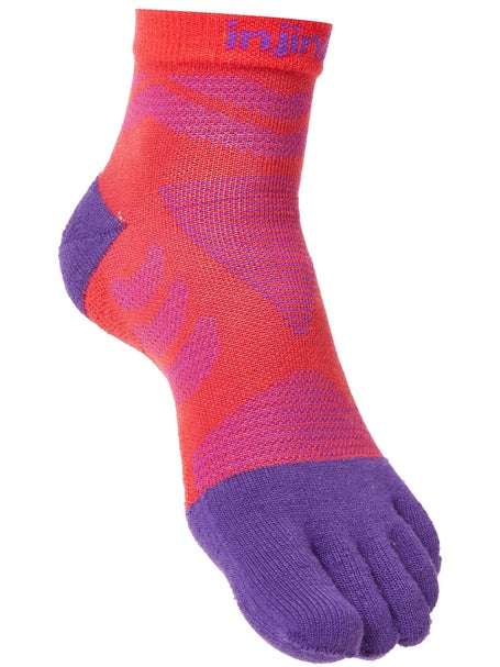 Injinji Damen Ultra Run Mini Crew Tide Laufsocken