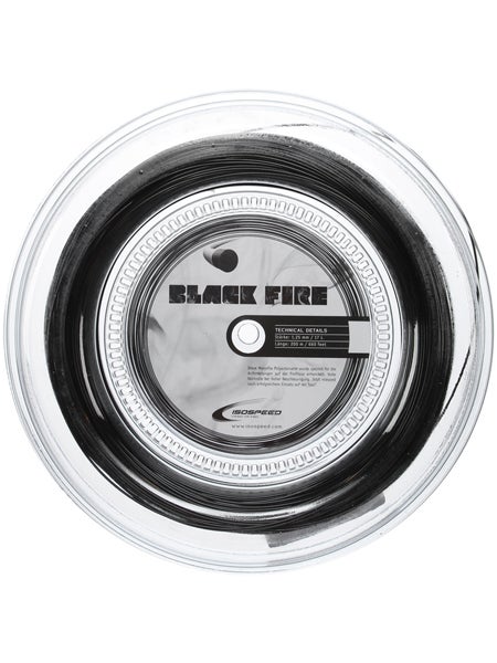 ISOSPEED Black Fire 1.25mm Tennissaite 200m Rolle