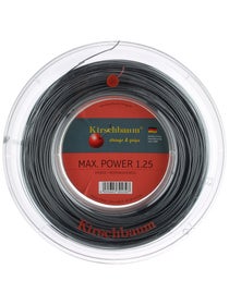 Kirschbaum Max Power 1.25mm Tennissaite - 200m Rolle