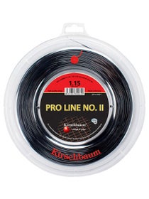 Bobina de Cordaje Kirschbaum Pro Line II 
1,15 mm (18L), Negro 