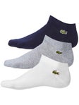 Lacoste 3-Pack Low Length Socks - Mix