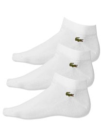 Lacoste 3-Pack Low Length Socks - White