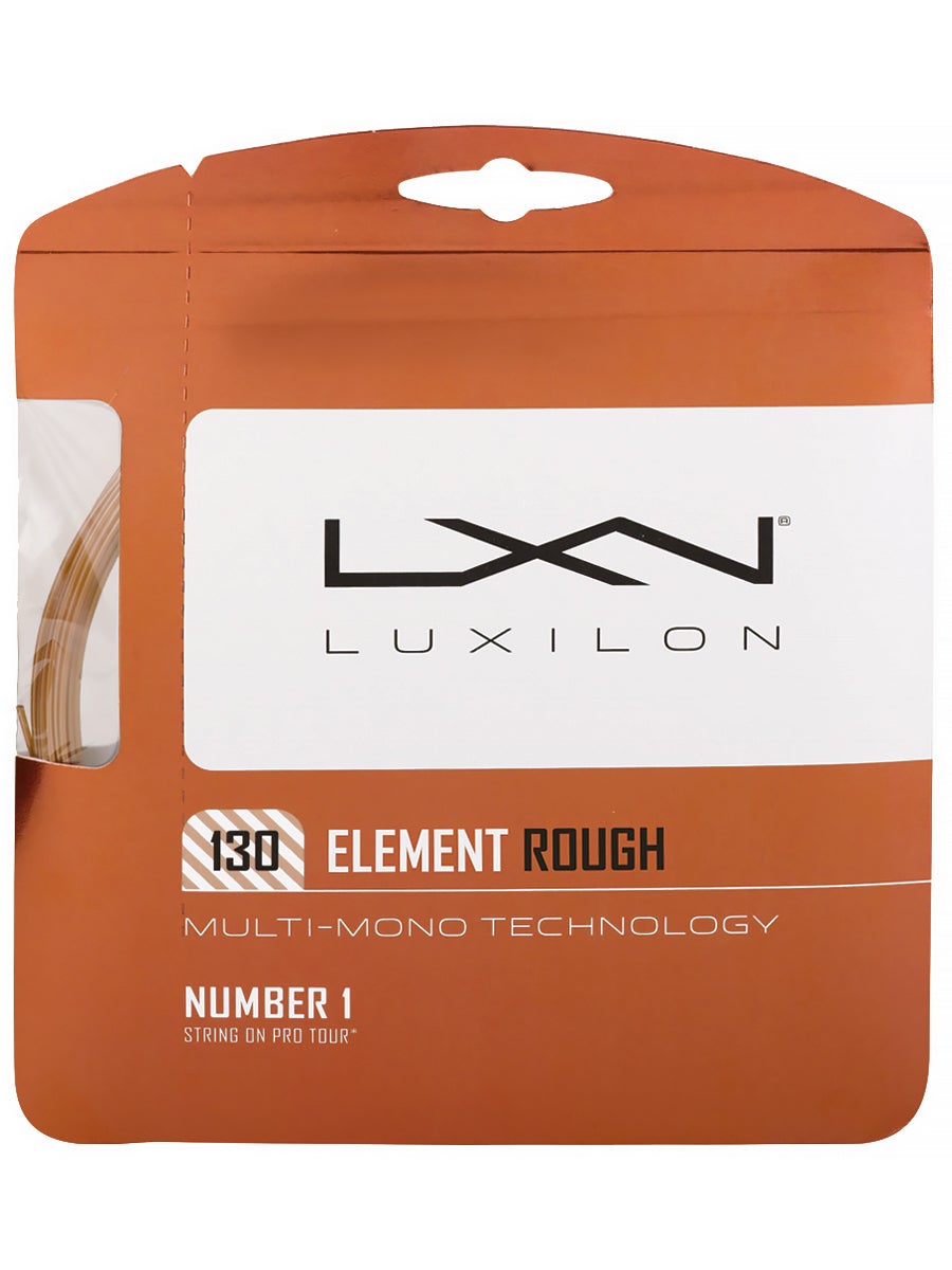 Luxilon Element Rough 1.30/16G Tennis String Reel Bronze- WRZ990730R