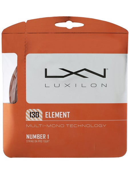 Luxilon Element 1.30mm Tennissaite 12.2m Set