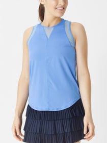 Lucky in Love Women's Chill Out Tank Blue