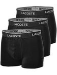 Lacoste Men's 3-Pack Cotton Boxer Shorts