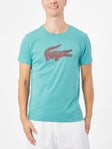 Lacoste Men Fall Croc T-Shirt Blue 7