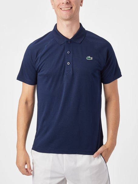Lacoste Mens Solid Basic Perf Polo