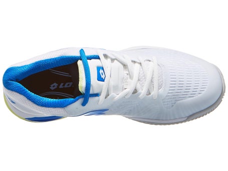 Lotto Mirage 100 II Clay\White/Blue/Lime Mens Shoes