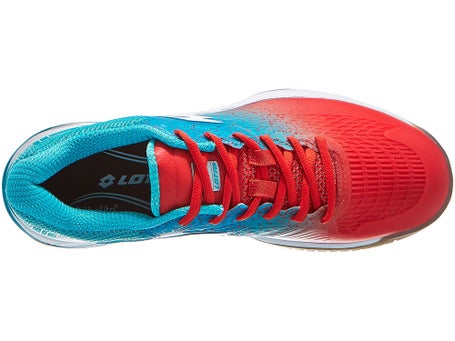 Lotto Superrapida 100 Padel\ Red/White/Blue Mens Shoes