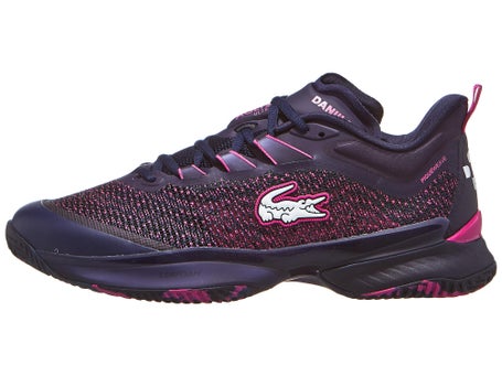 Zapatillas hombre Lacoste AG LT 23 Ultra Azul Marino Rosa TIERRA BATIDA