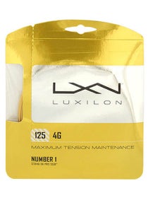 Luxilon 4G 1.25mm Tennissaite - 12m Set