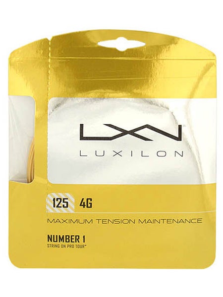 Luxilon 4G 1.25mm Tennissaite 12m Set