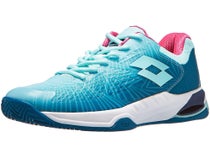 Lotto Mirage 100 Clay Blue/Glamour Pink Women's Shoes