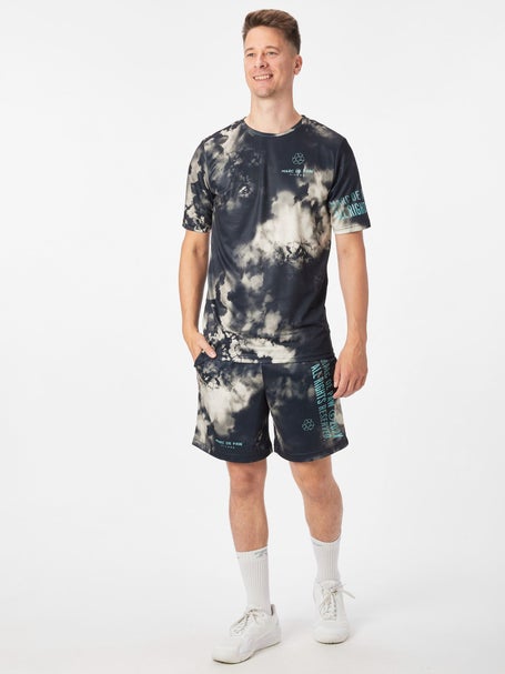 Marc De Paw Mens Tie-Dye Dark Top