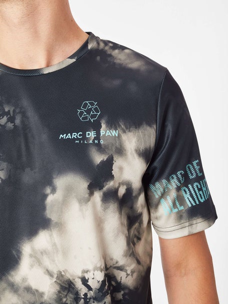 Marc De Paw Mens Tie-Dye Dark Top