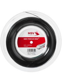 MSV Focus HEX 1.18mm Tennissaite - 200m Rolle