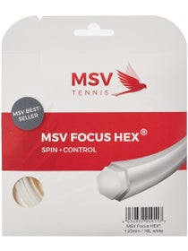 MSV Focus HEX 1.23 String White