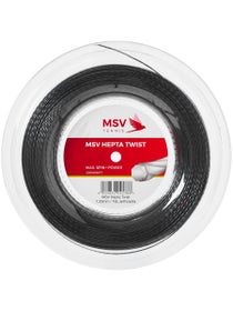 MSV HEPTA-TWIST 1.25mm Tennissaite - 200m Rolle