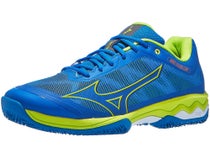 Chaussures Homme Mizuno Wave Exceed Light Bleu/Lime - PADEL