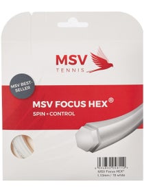 MSV Focus HEX 1.10mm Tennissaite - 12.2m Set