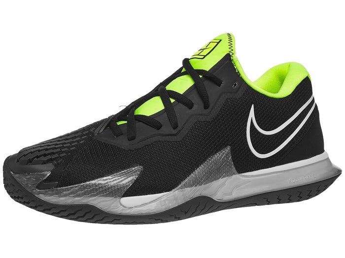Nike Air Zoom Vapor Cage 4 Black Volt Grey Men S Shoe Tennis Warehouse Europe
