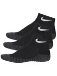Nike Everyday Max Cushioned Ankle 3-Pack Black Socks