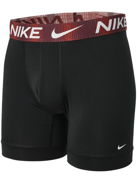 Nike Mens Essential Micro 3-Pack Boxer Brief - Bk/Bl