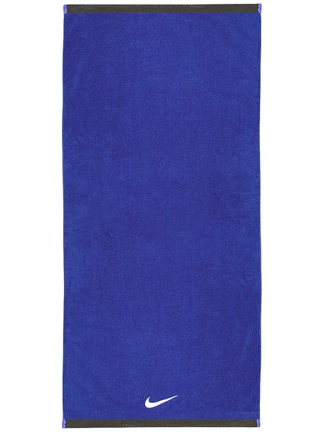 Nike Fundamental Handtuch Medium Blau Wei