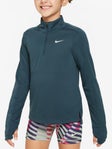 Nike Girl's Winter Half-Zip Longsleeve Top