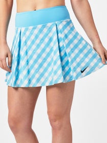 Nike Damen Fr&#xFC;hjahr Club Print Tennisrock (Regul&#xE4;r)