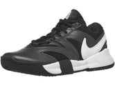 Nike Court Lite 4 SANDPLATZ Kinderschuh Schwarz/Wei&#xDF;