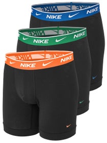 Nike Men's Cotton Stretch 3-Pack Boxer Brief - Black