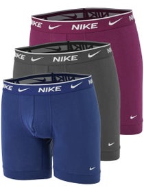 Nike Men's Cotton Stretch 3-Pack Boxer Brief - Ny/Mr/Gy