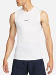 Nike Men DF Compression Sleeveless Top White XL